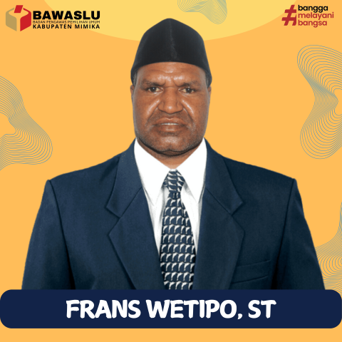 Ketua Bawaslu Kabupaten Mimika